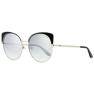 Guess Oval Sunglasses GU7599 05C Palladium/Black 56mm 7599
